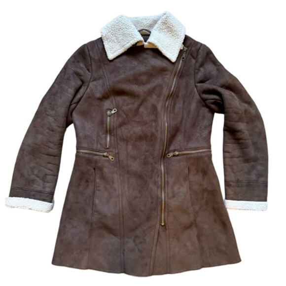 Novelti Faux Sude & Sherpa Jacket - Picture 5 of 5